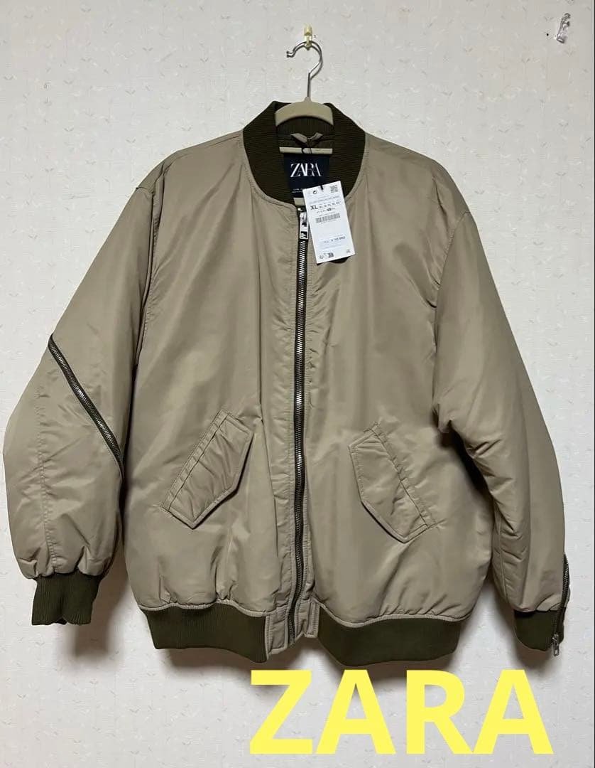 新品未使用　ZARA オーバーサイズボンバージャケット