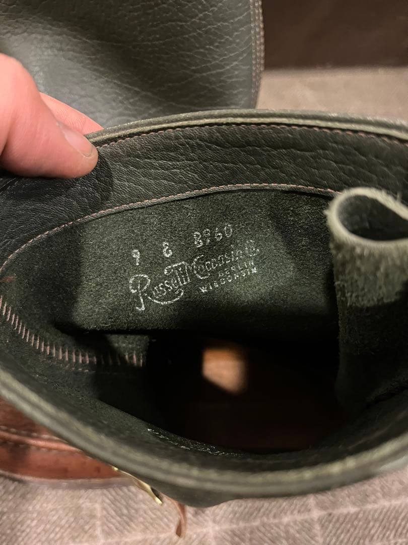 ラッセルモカシン　ゼファー　US9 トリプルヴァンプ 27cm ソール新品