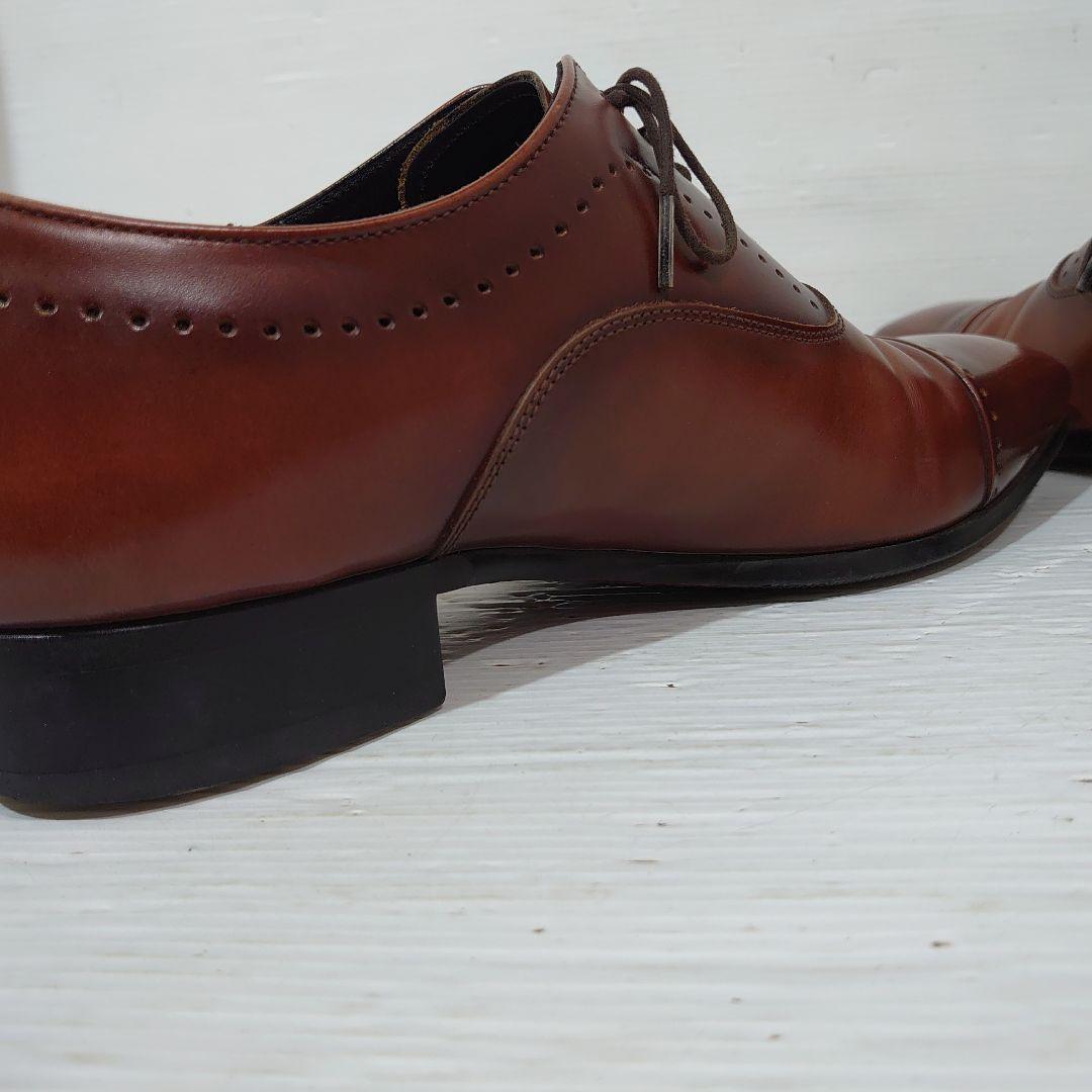 美品 リーガル 11LR ストレートチップ ブラウン