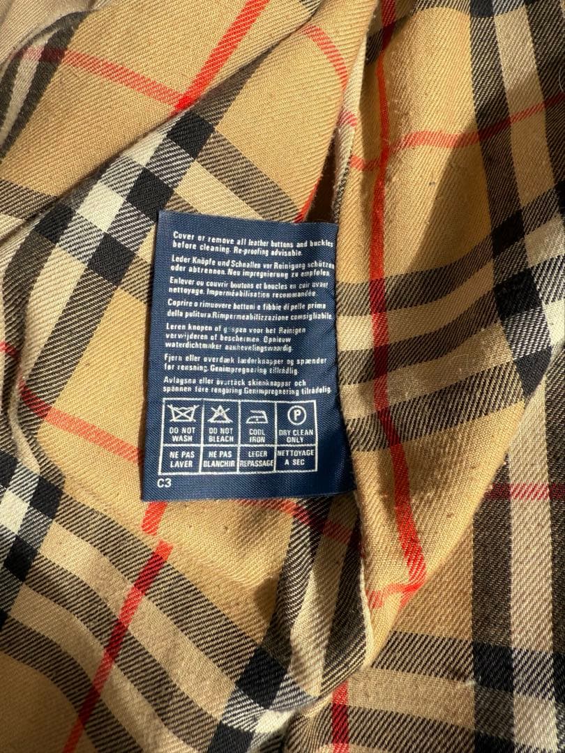 Burberrys バーバリーズ トレンチコート ノバチェック 英国製 ベージュ