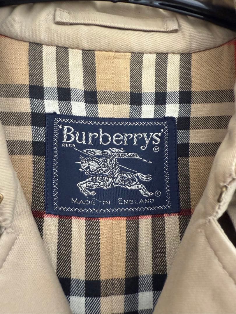 Burberrys バーバリーズ トレンチコート ノバチェック 英国製 ベージュ