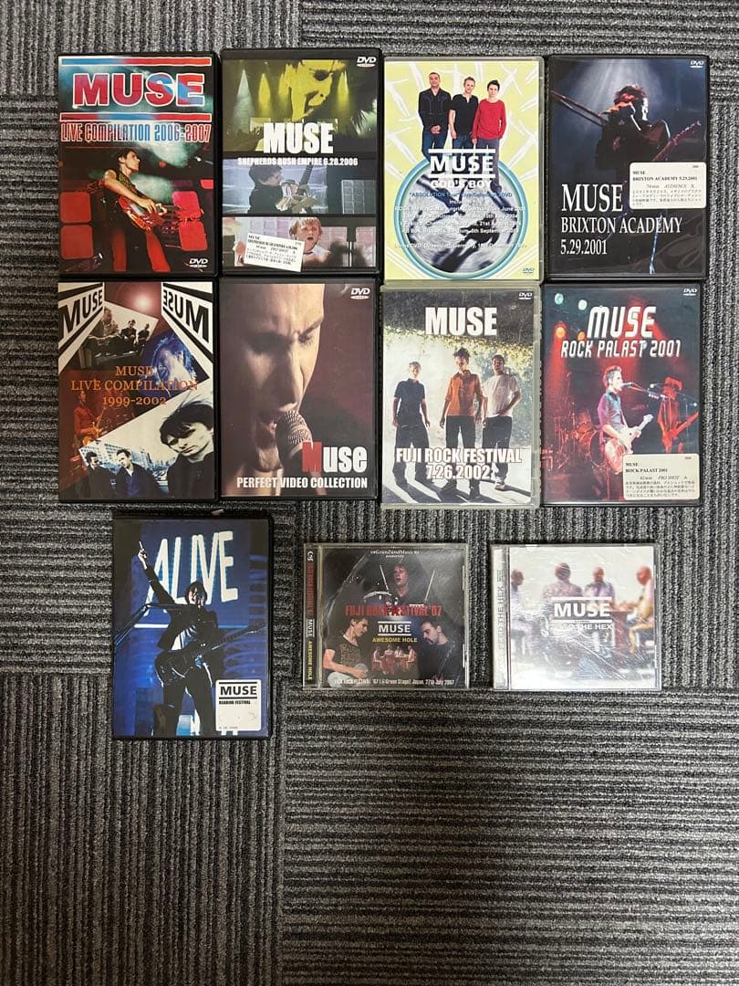 MUSE CD DVD 大量セット