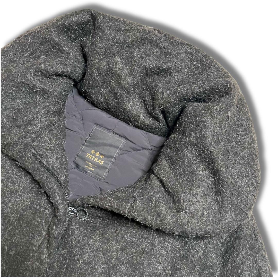 希少美品✨TATRAS タトラス ダウンポンチョ ケープコート キルティング
