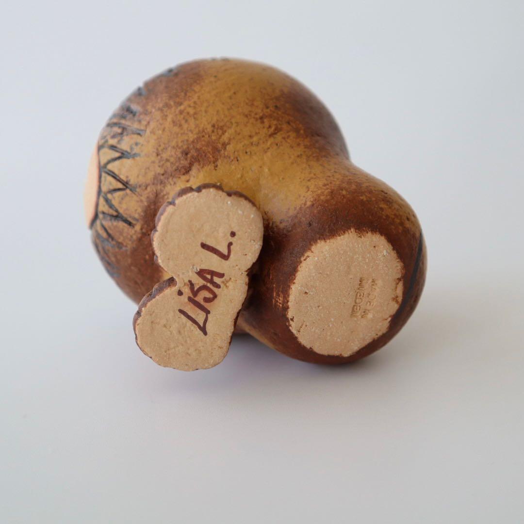 Lisa Larson リサラーソン ライオン セミミディアム・ミニセット置物