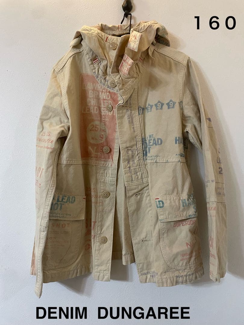 DENIM&DUNGAREE ジャケット 160
