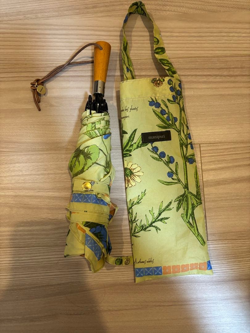 マニプリ　manipuri スカーフプリント　晴雨兼用傘