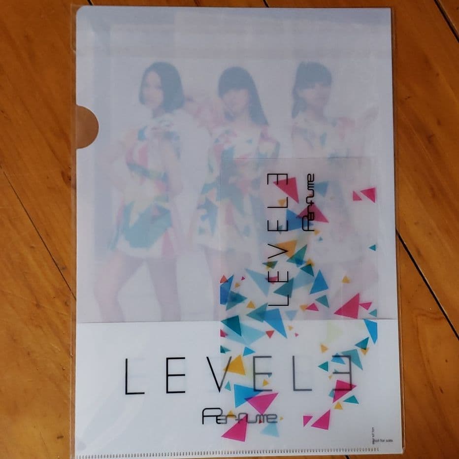 Perfumeクリアファイル、チケットホールダー