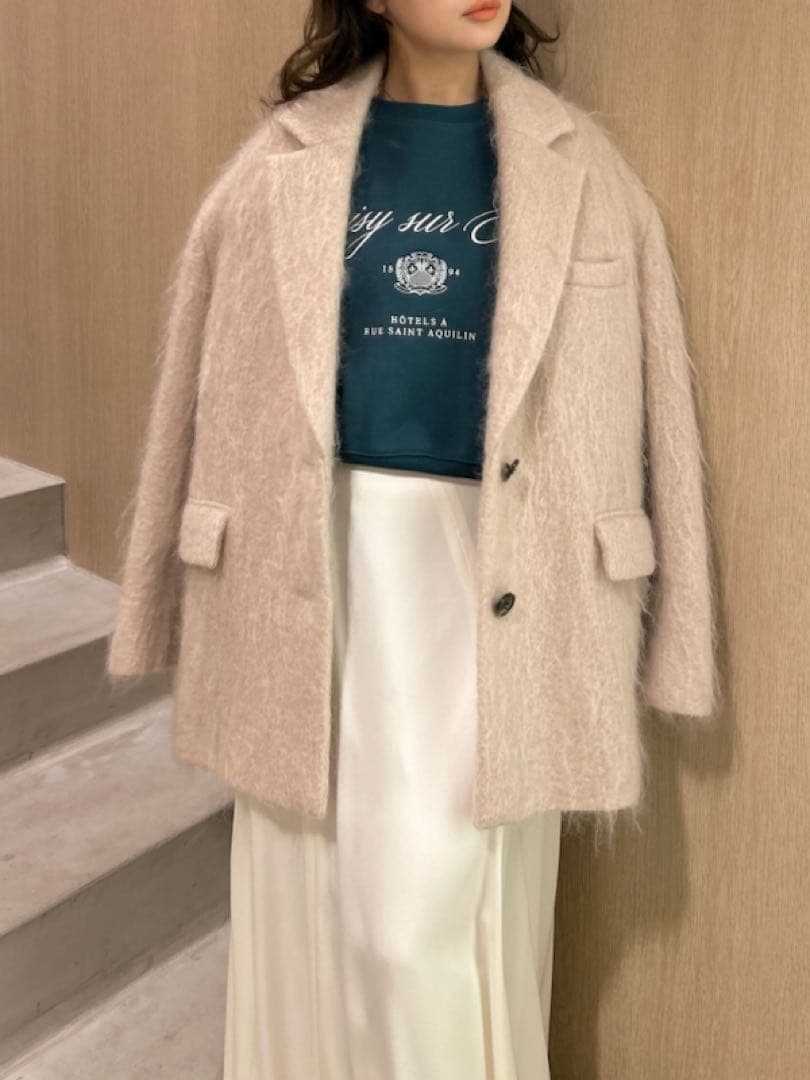 FRAY I.D テーラードオーバージャケットコート