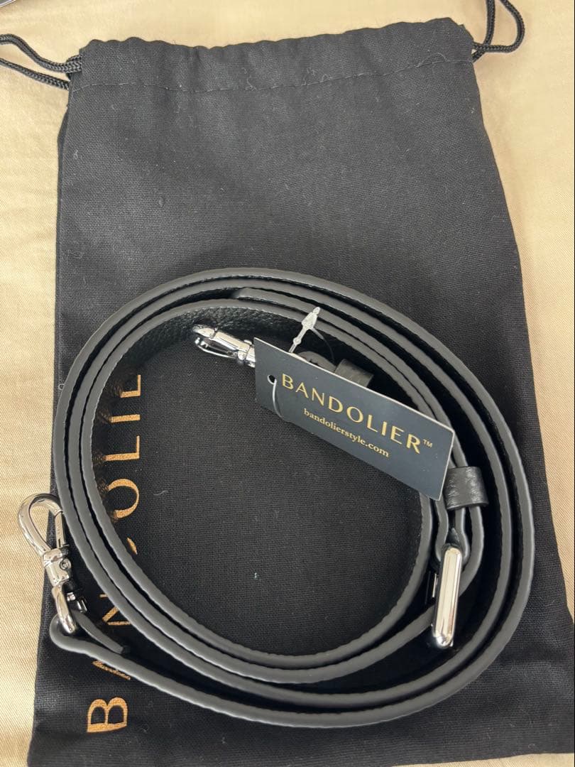 新品＊【iPhone15】BANDOLIER ヘイリー サイドスロット シルバー