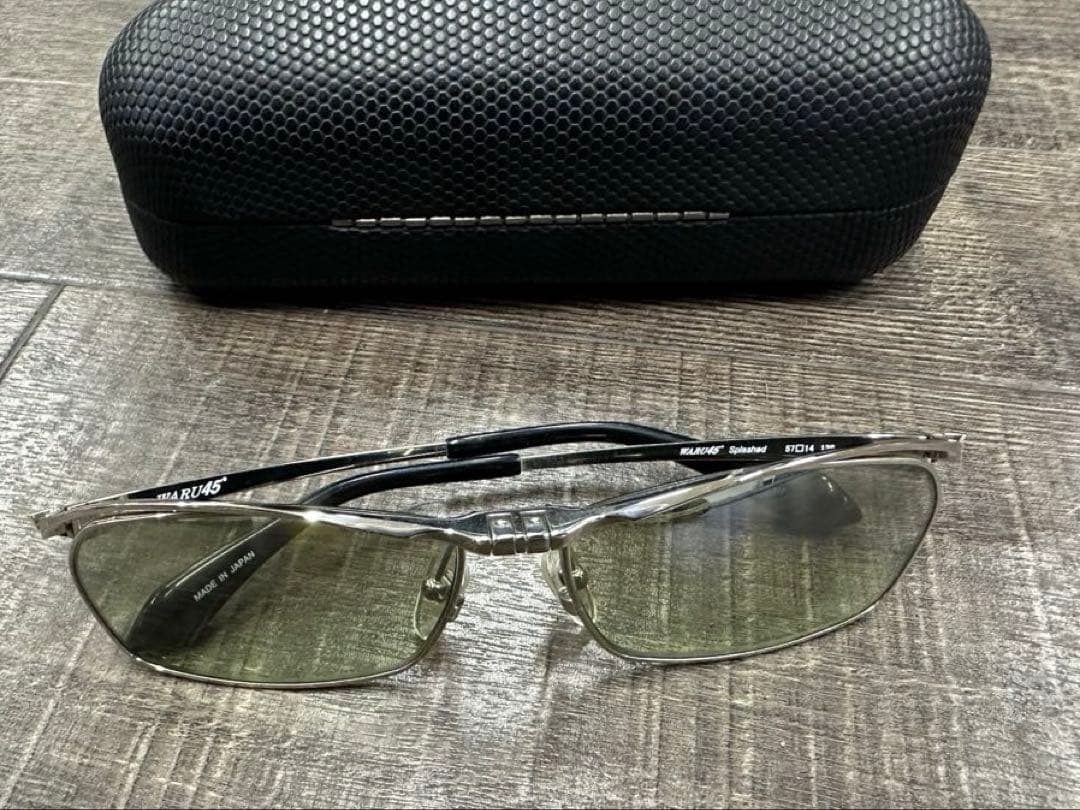 希少　美品 WARU45° サングラス メンズ レトロ