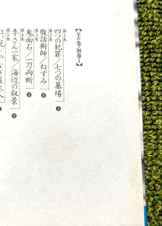 漫画 つげ義春全集 全8巻＋別巻 セット