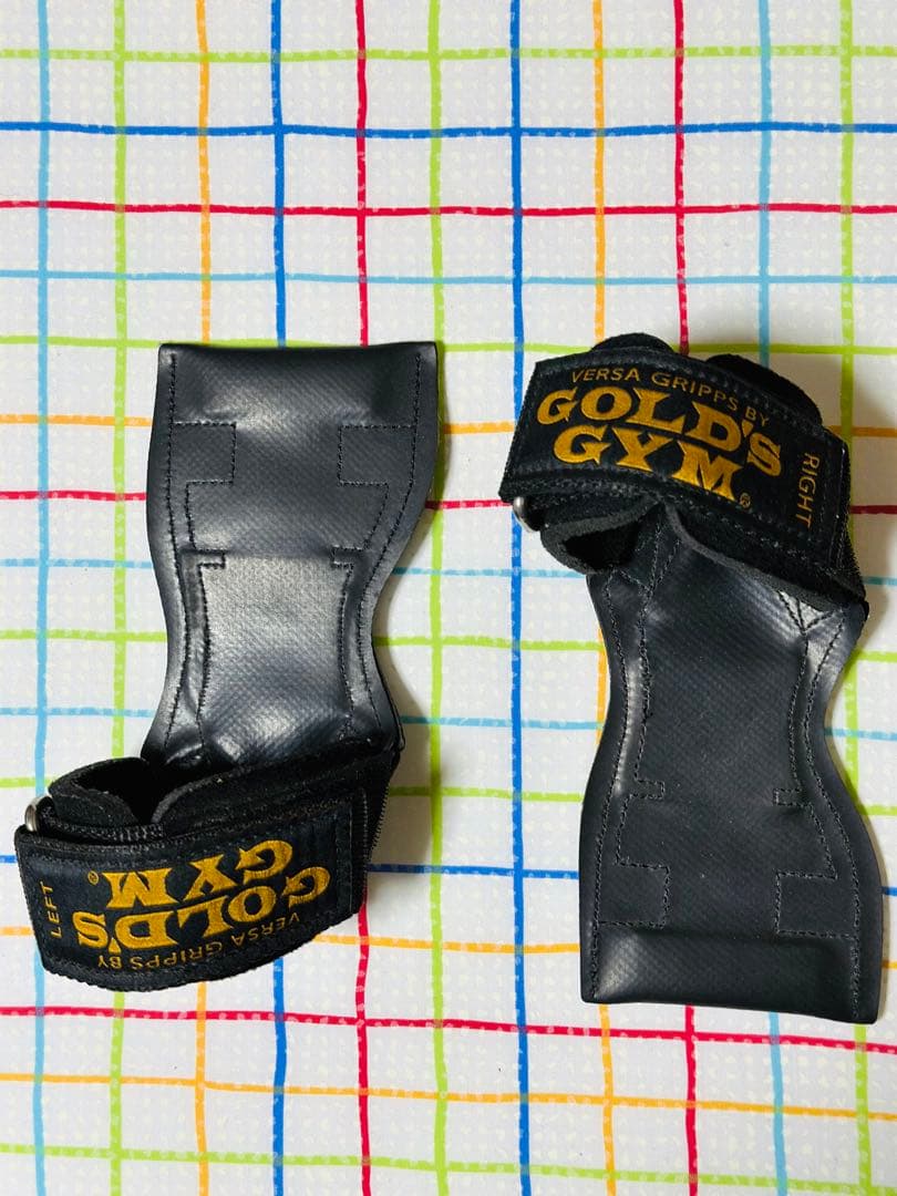 未使用近い❗️正規品ゴールドジムGOLD`S GYMパワーグリップPro握力補助M