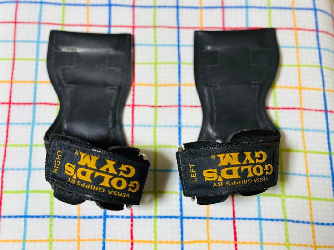 未使用近い❗️正規品ゴールドジムGOLD`S GYMパワーグリップPro握力補助M