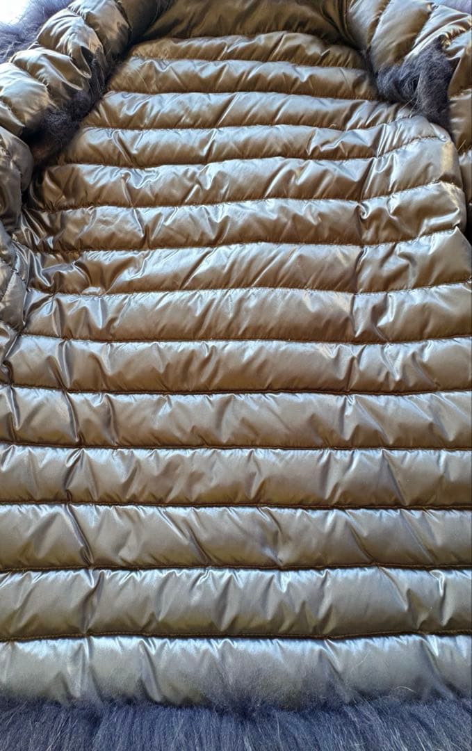 Moncler モンクレール　ファーベスト　リバーシブル1 ほぼ未使用品