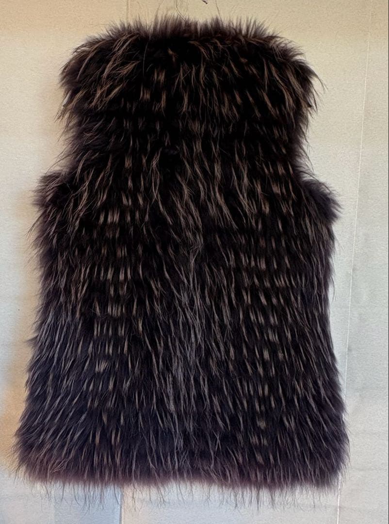 Moncler モンクレール　ファーベスト　リバーシブル1 ほぼ未使用品