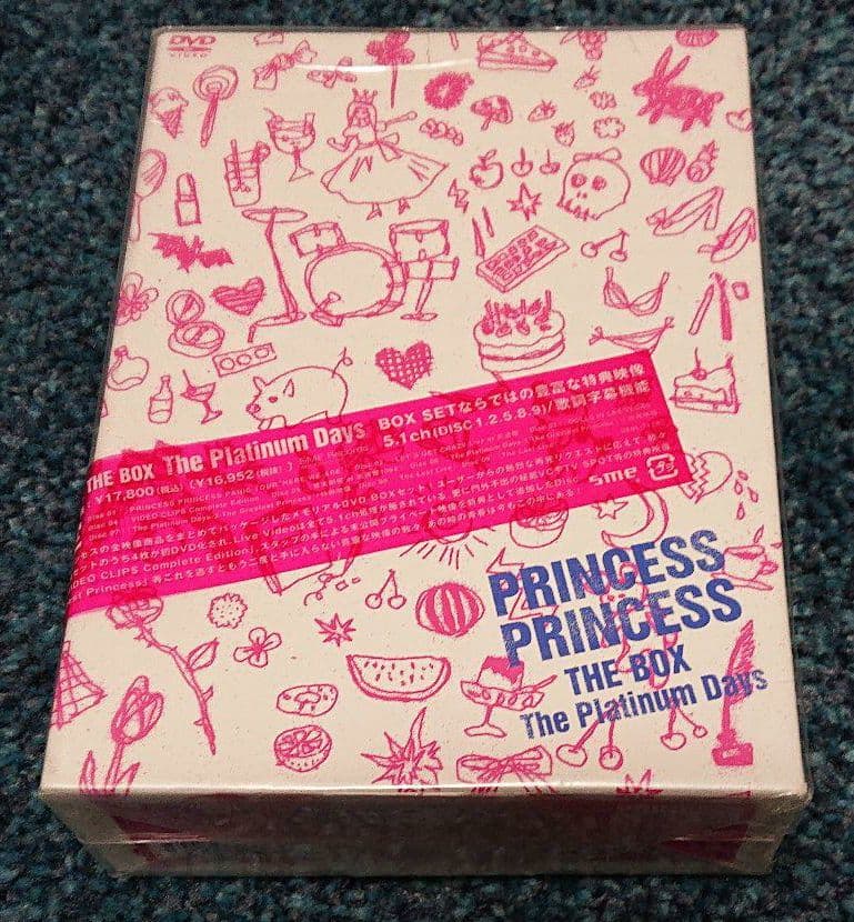 プリンセスプリンセス THE BOX-The Platium Days- DVD