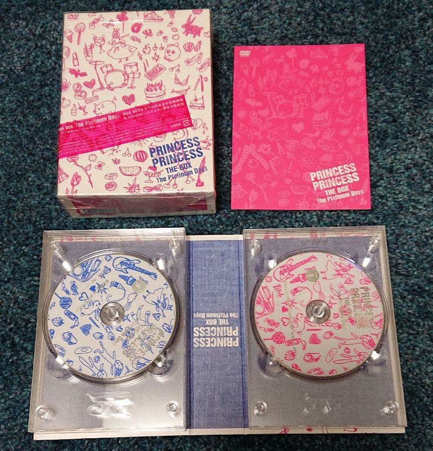 プリンセスプリンセス THE BOX-The Platium Days- DVD