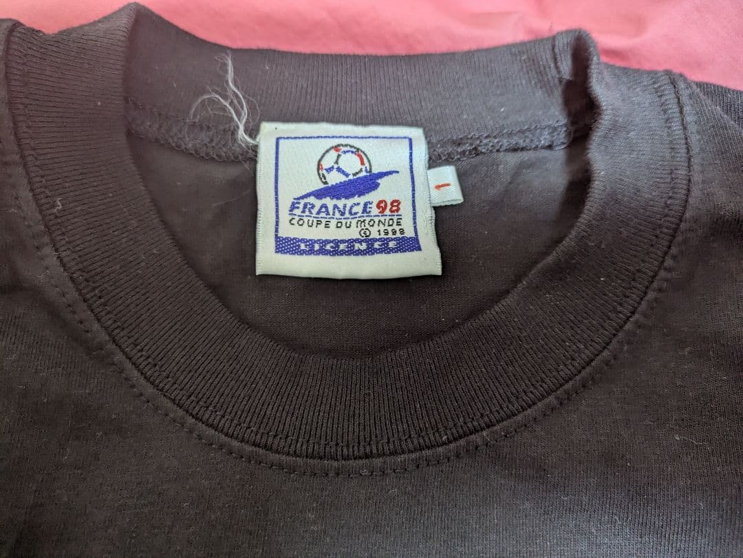 98年フランスWカップ　レアTシャツ　アレッサンドロ・デル・ピエロ (黒)