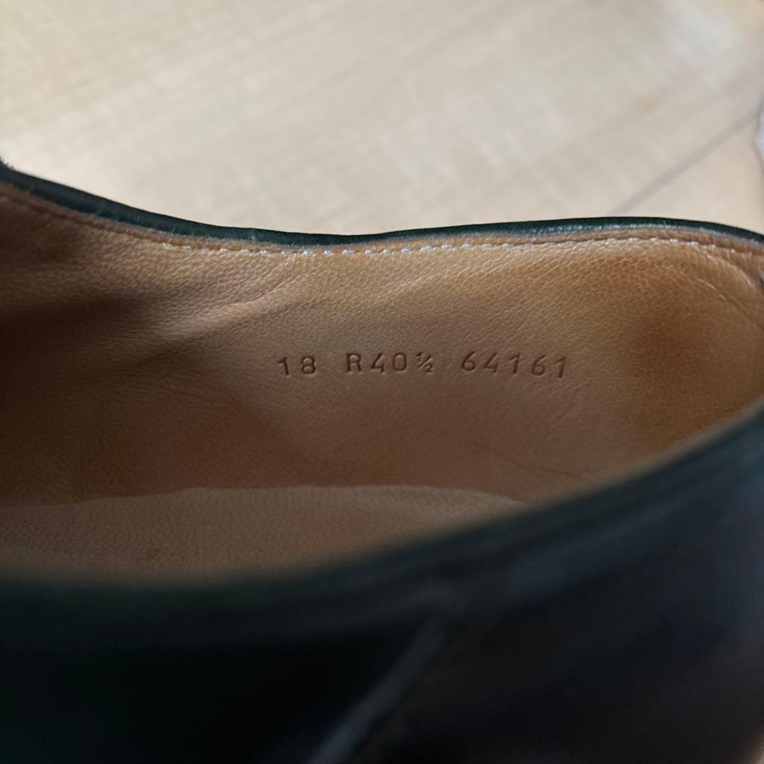 【美品】パラブーツ　ミカエル　グリーン　40.5サイズ