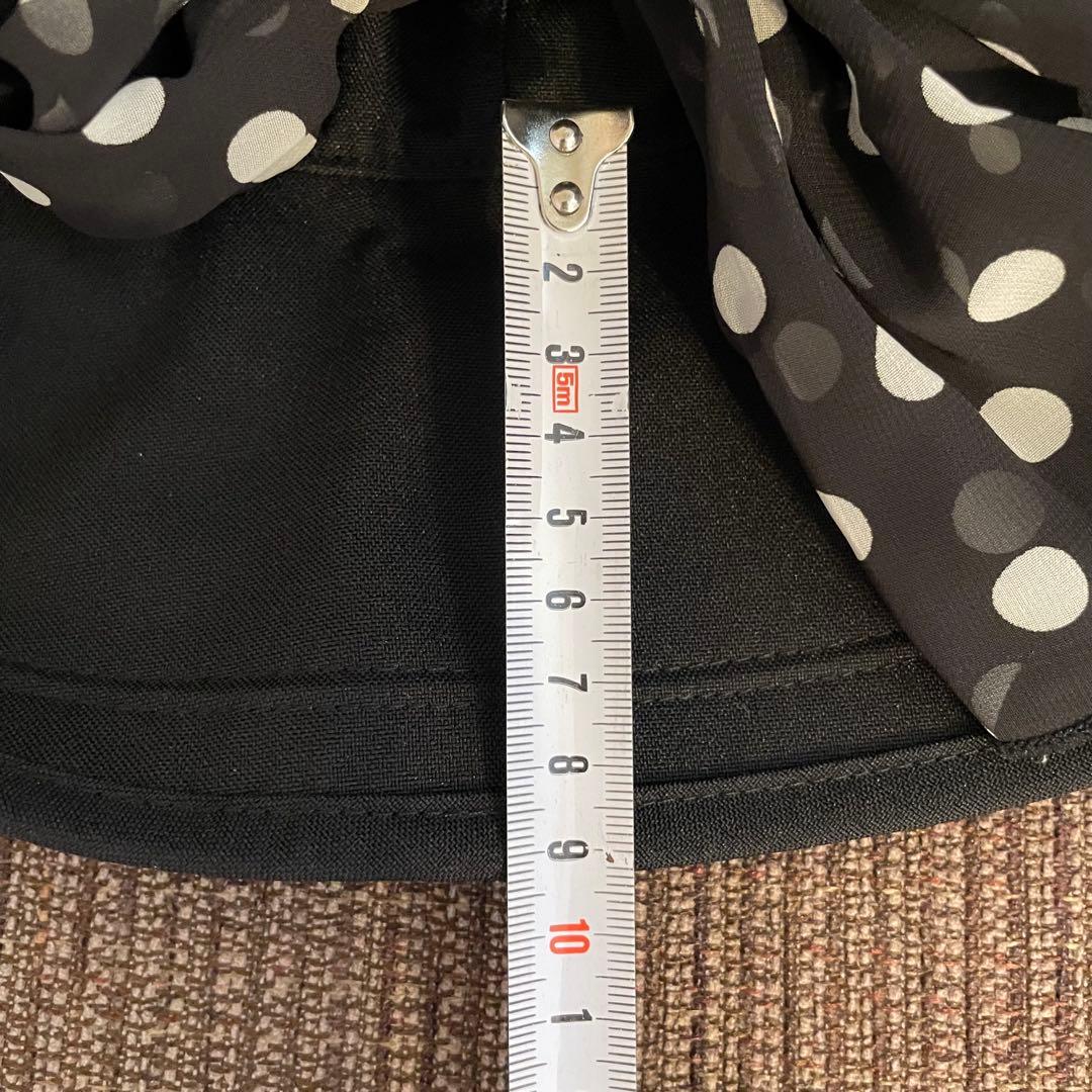 芦屋 ロサブラン バケットハット 100% 完全遮光 ブラック L