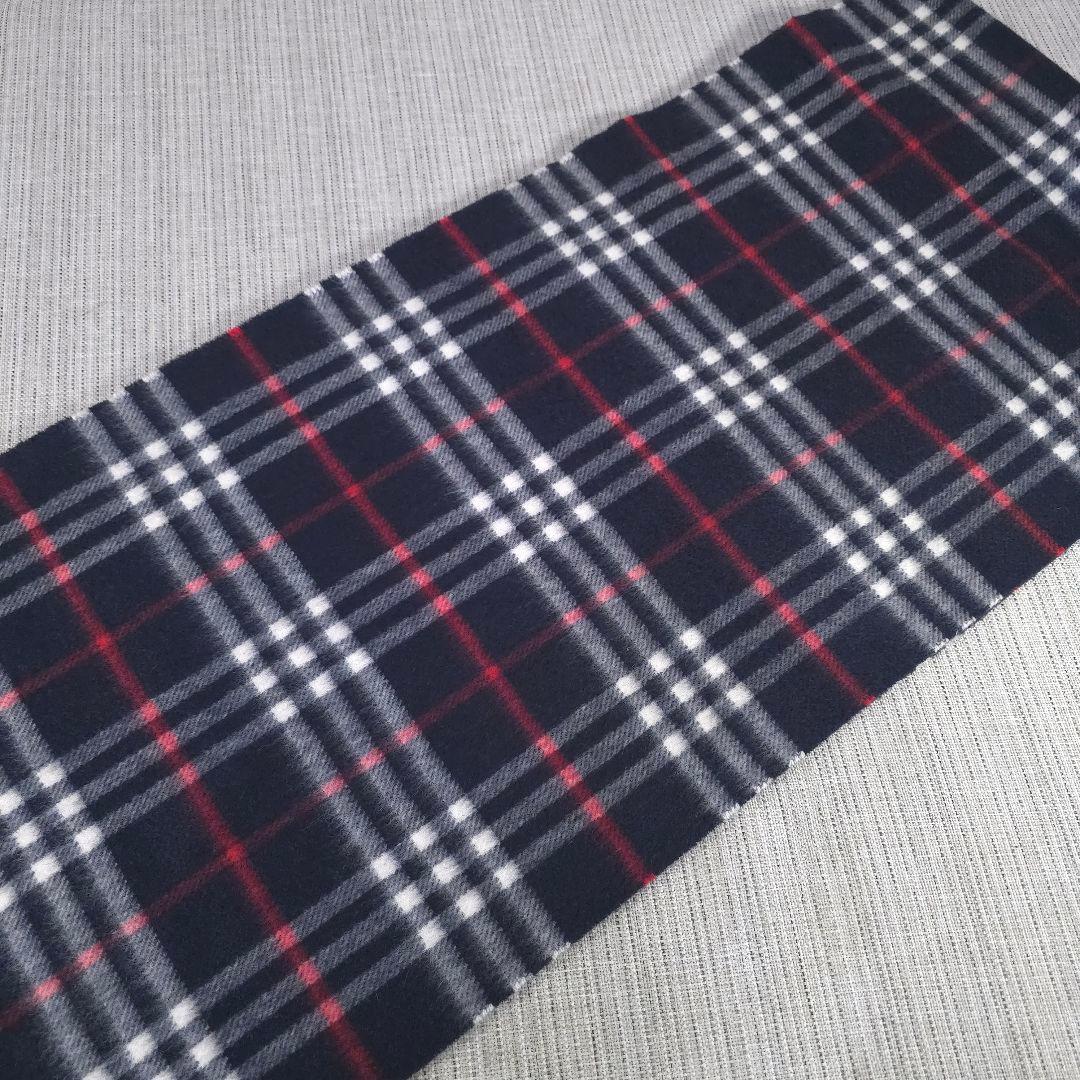 近年モデル　BURBERRY　バーバリー　ノバチェック　カシミヤ　マフラー
