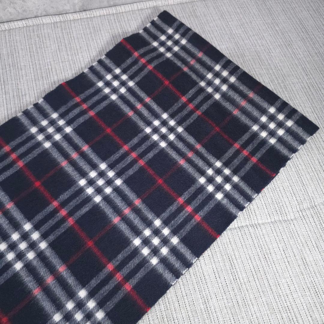 近年モデル　BURBERRY　バーバリー　ノバチェック　カシミヤ　マフラー
