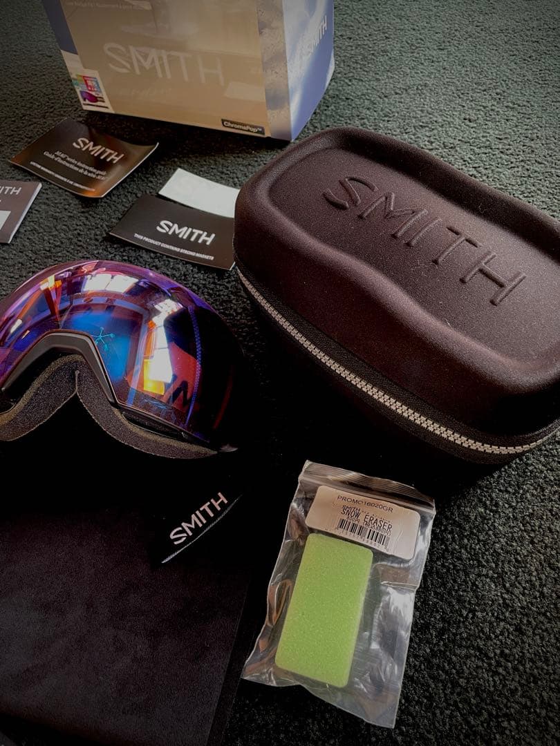 SMITH I/O MAG XL アジアフィット　レンズ2枚&ケースetc付き