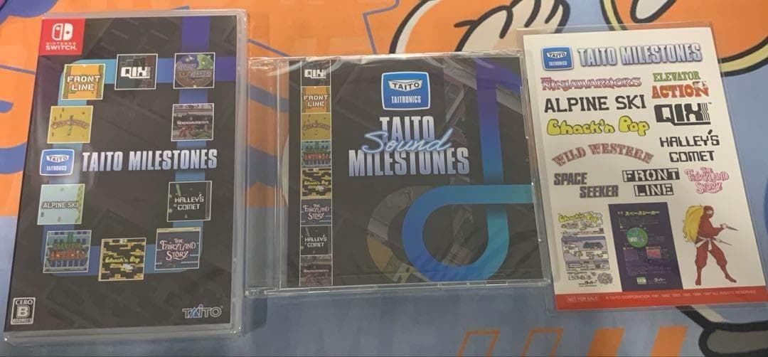 タイトーマイルストーン　アマゾンプライムデー限定スペシャルCD・ステッカー付