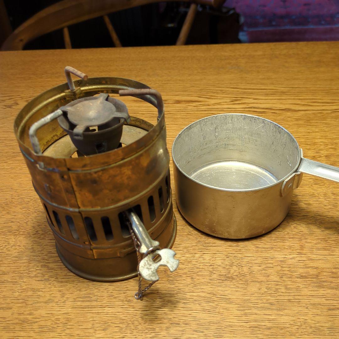 オプティマス　スベア123 スウェーデン製 シングルバーナーコンロ アルミ鍋付き