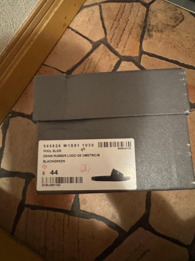 BALENCIAGA ブラック サンダル JP 27.5