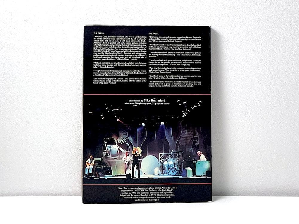 絶版本 GENESIS I KNOW WHAT I LIKE ジェネシス 写真集