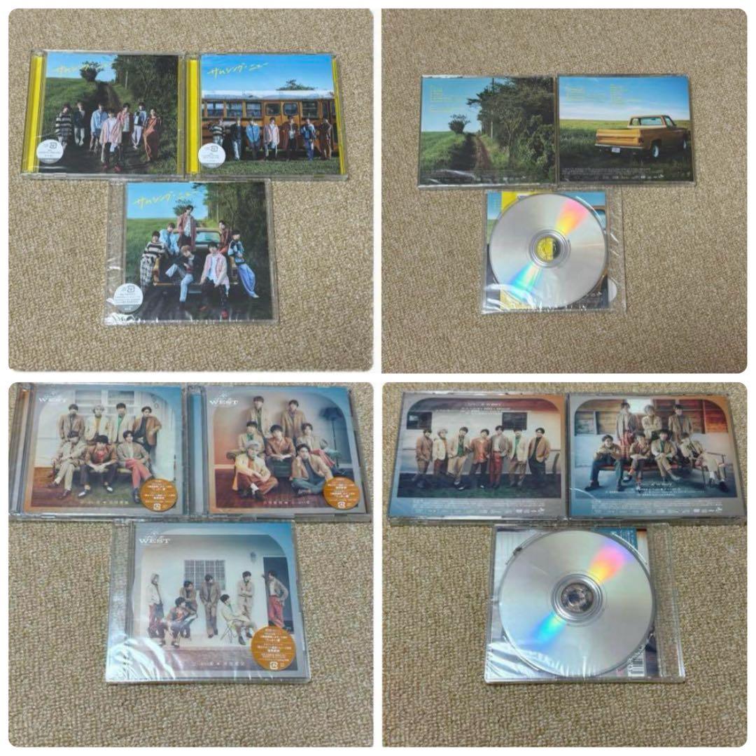 【値下げしました】ジャニーズWEST WEST. シングルまとめ売り 特典付き
