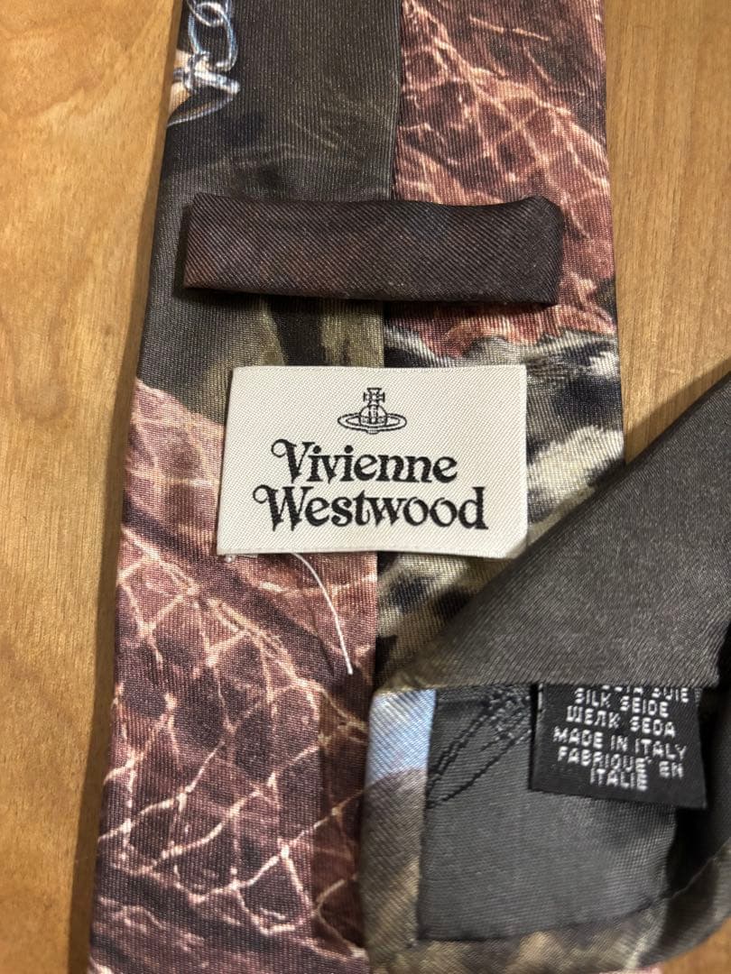 Vivienne Westwood FISHERMAN PRINT ネクタイ