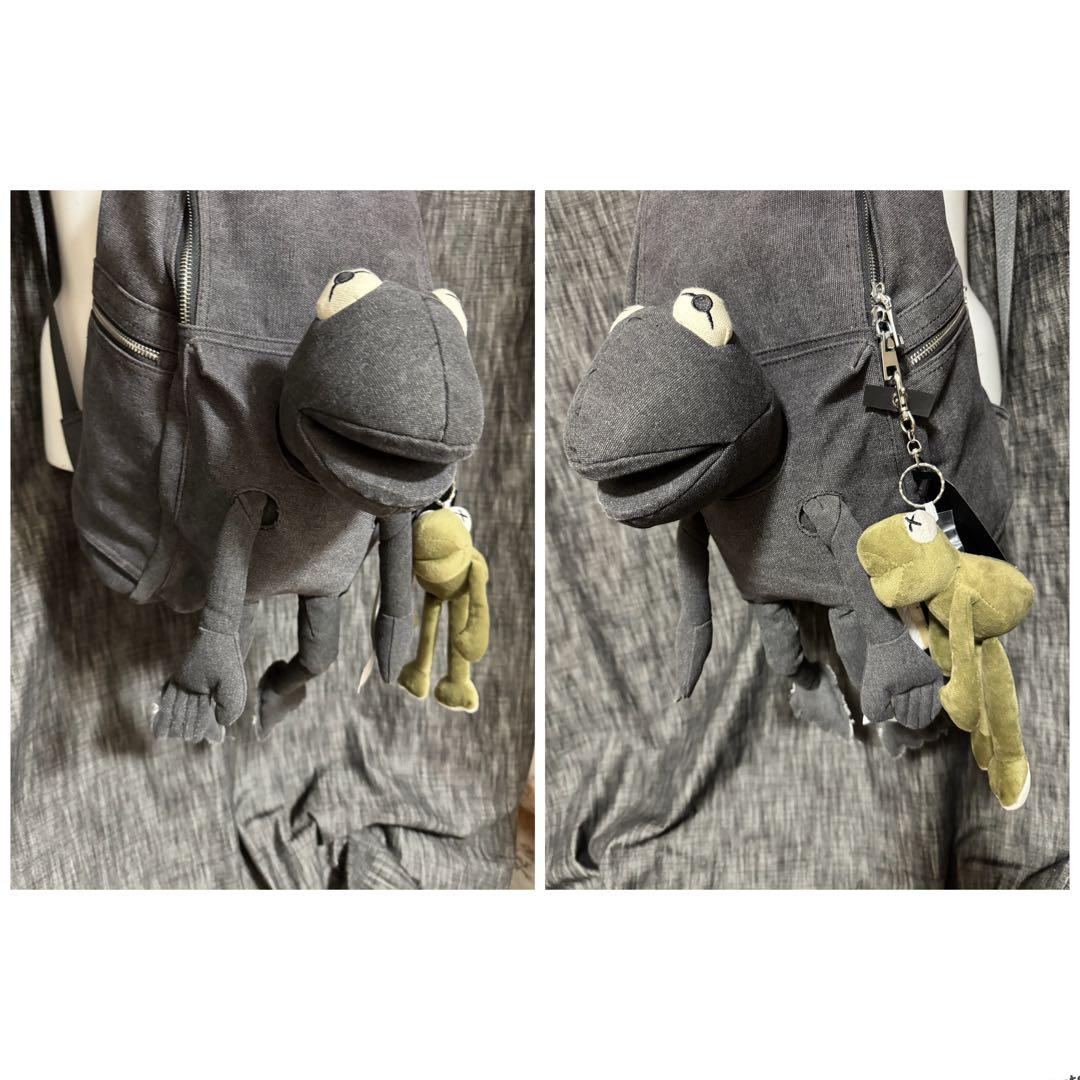 MICALLE MICALLE キャンバスカエルリュック　バックパック　神戸