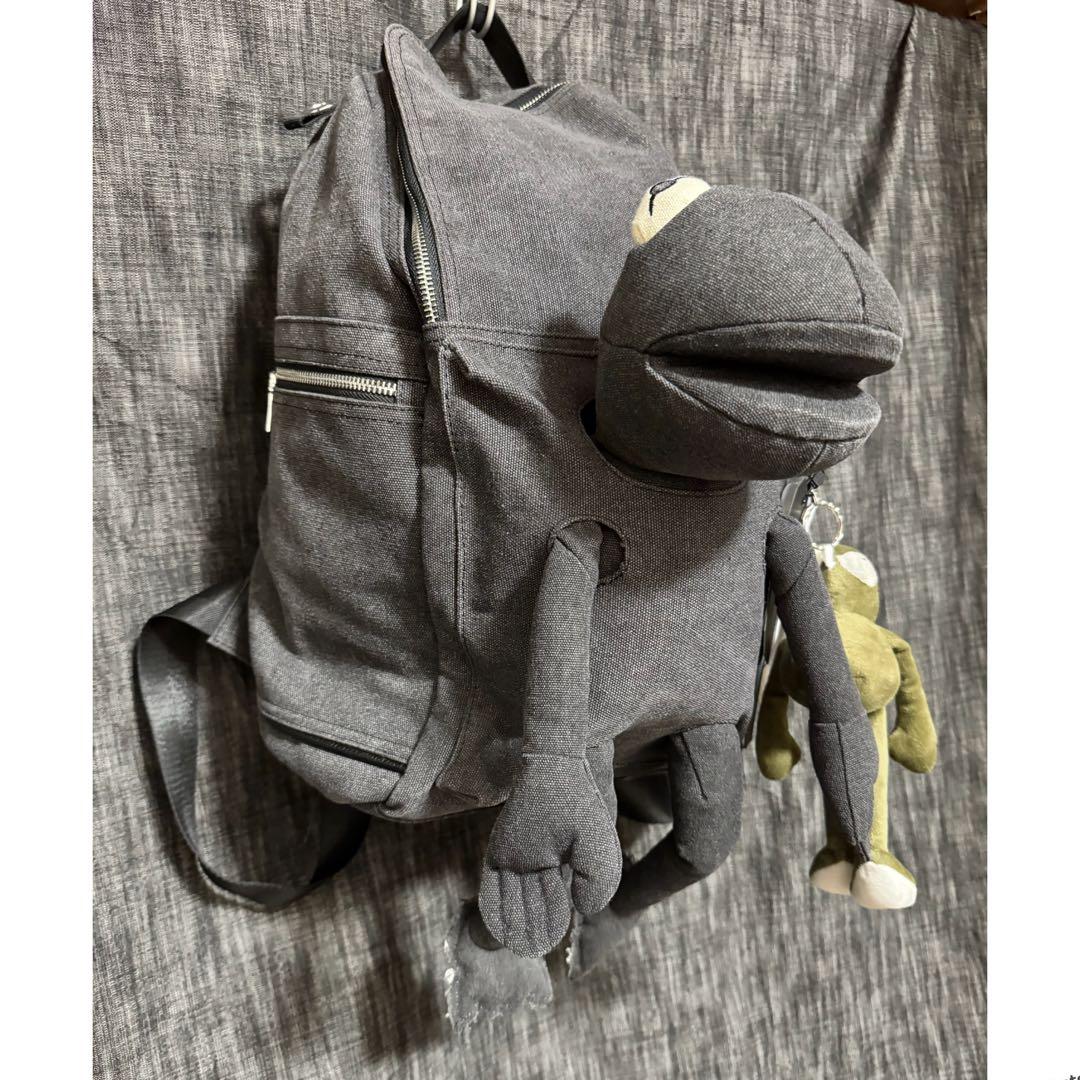 MICALLE MICALLE キャンバスカエルリュック　バックパック　神戸