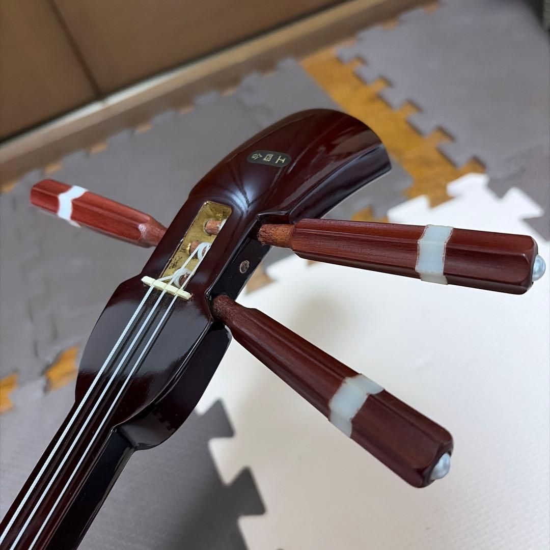 沖縄 三線 人工皮 合皮 琉球 弦楽器　蛇三線