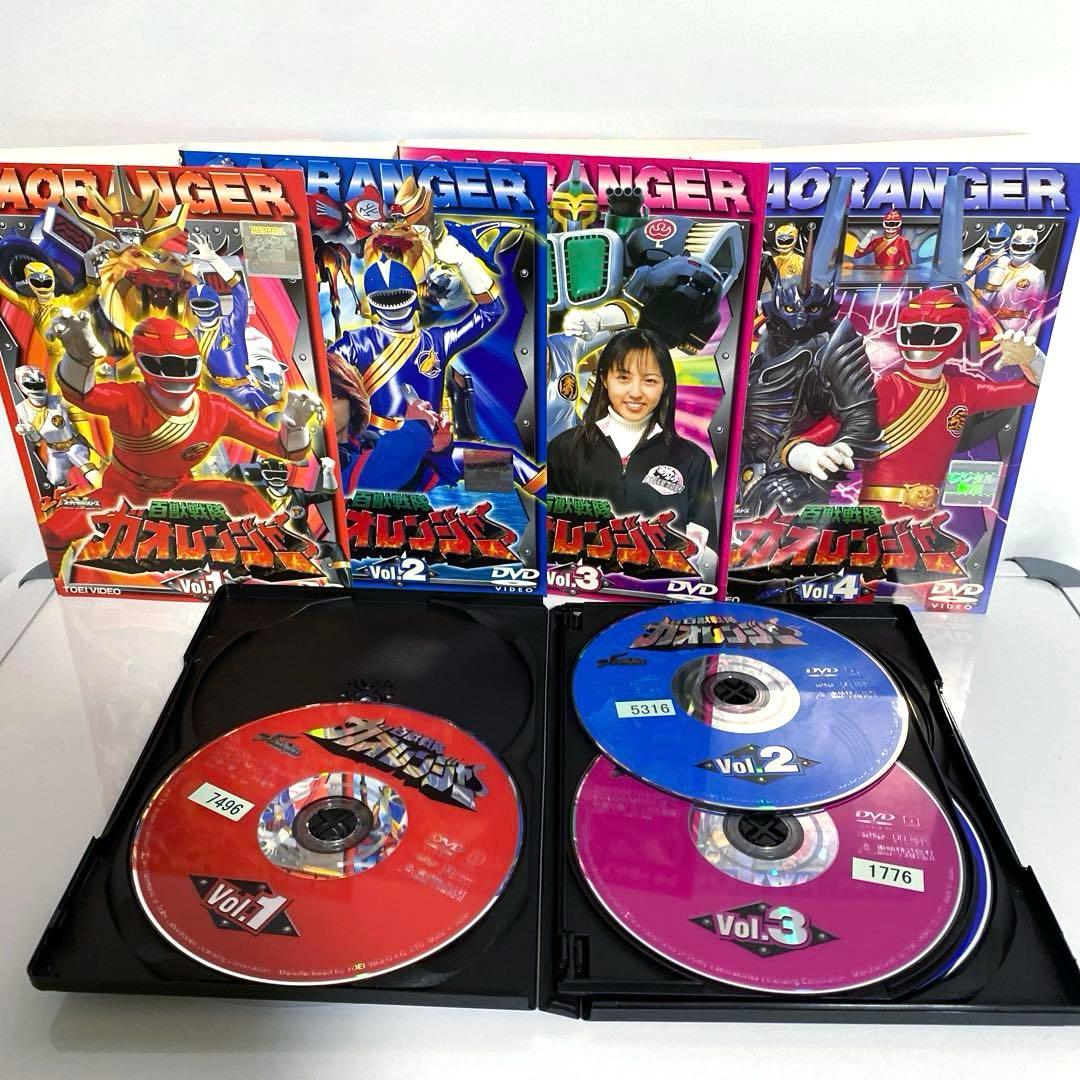 新品ケース付　百獣戦隊ガオレンジャー　劇場版付　全巻セット