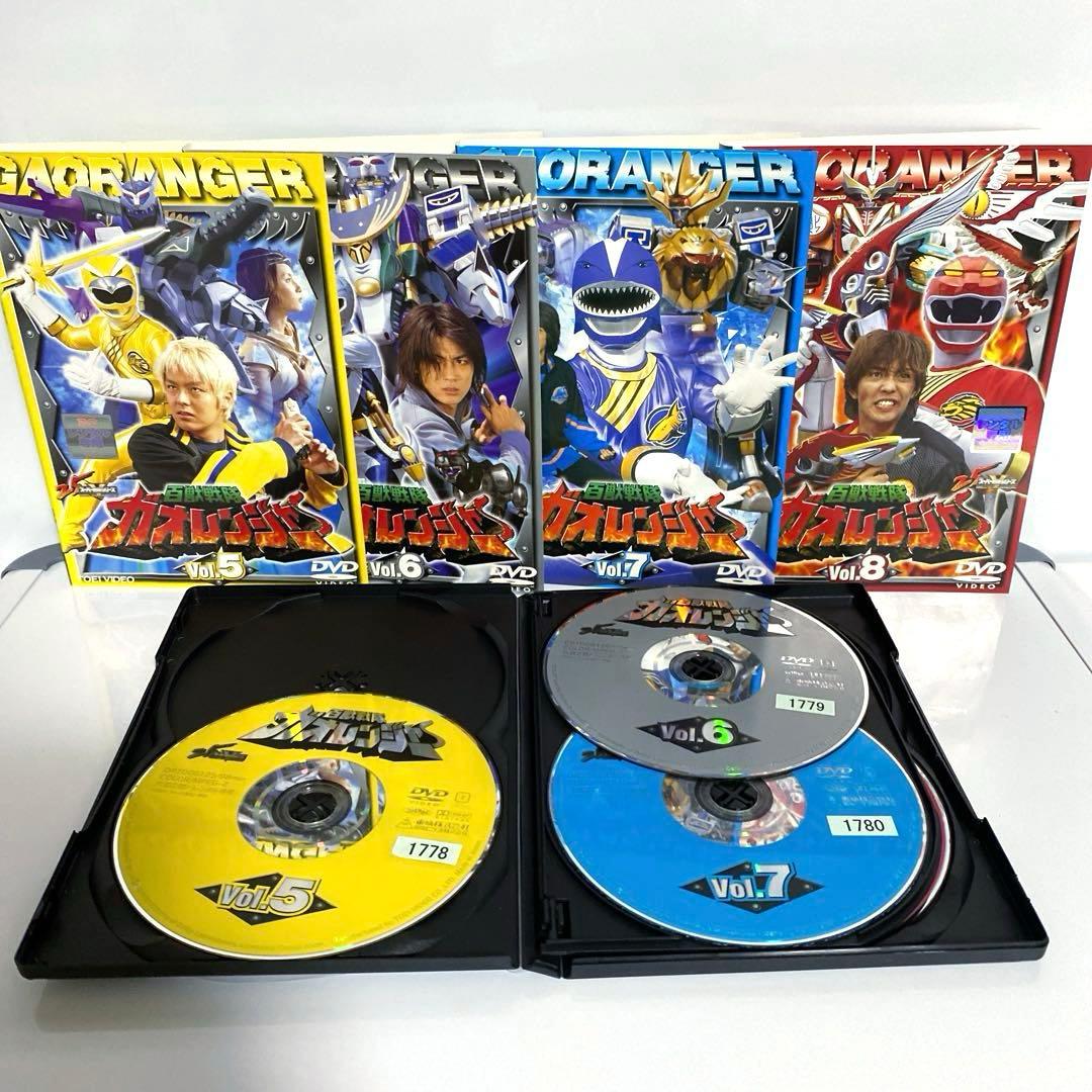 新品ケース付　百獣戦隊ガオレンジャー　劇場版付　全巻セット