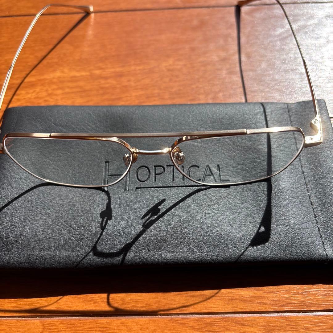 小物 H OPTICAL DOUBLE BRIDGE SQUARE