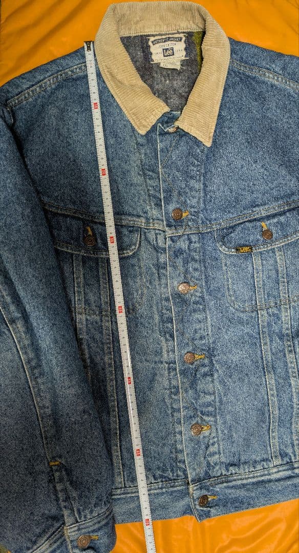 本日限定 古着 Lee デニムジャケット 裏ブランケット XXL used