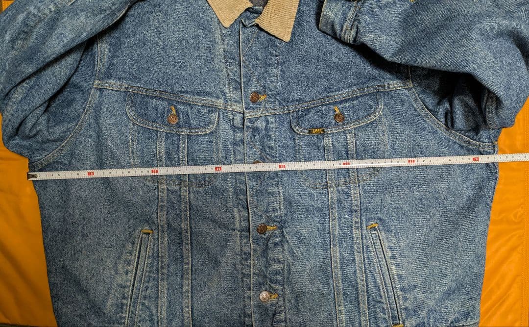 本日限定 古着 Lee デニムジャケット 裏ブランケット XXL used