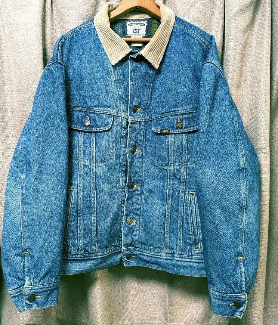 本日限定 古着 Lee デニムジャケット 裏ブランケット XXL used