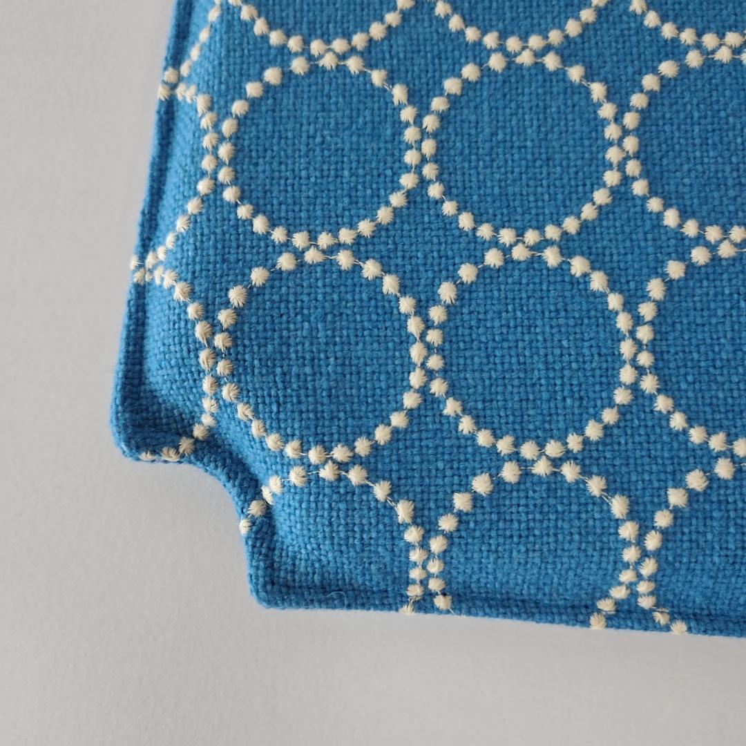 Sammmm専用ページ　Yチェア用シートクッション　タンバリン生地 水色