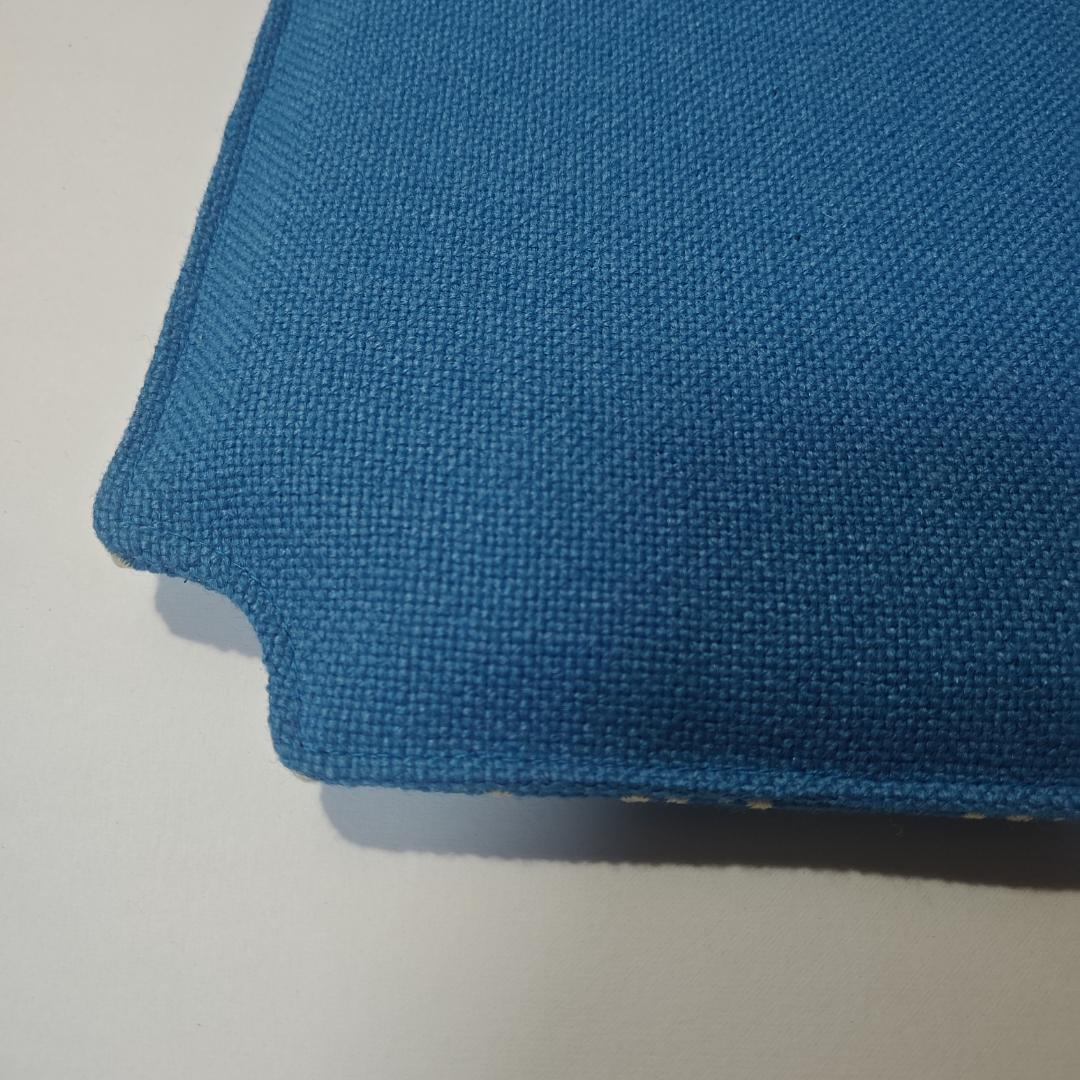 Sammmm専用ページ　Yチェア用シートクッション　タンバリン生地 水色