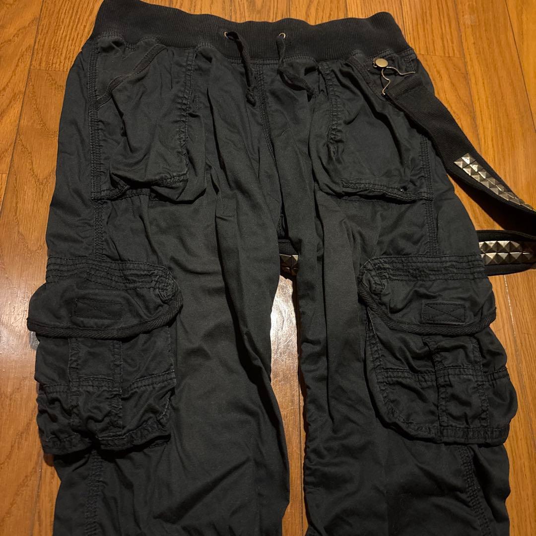 goa flare gimmick cargo pants グランジ y2k