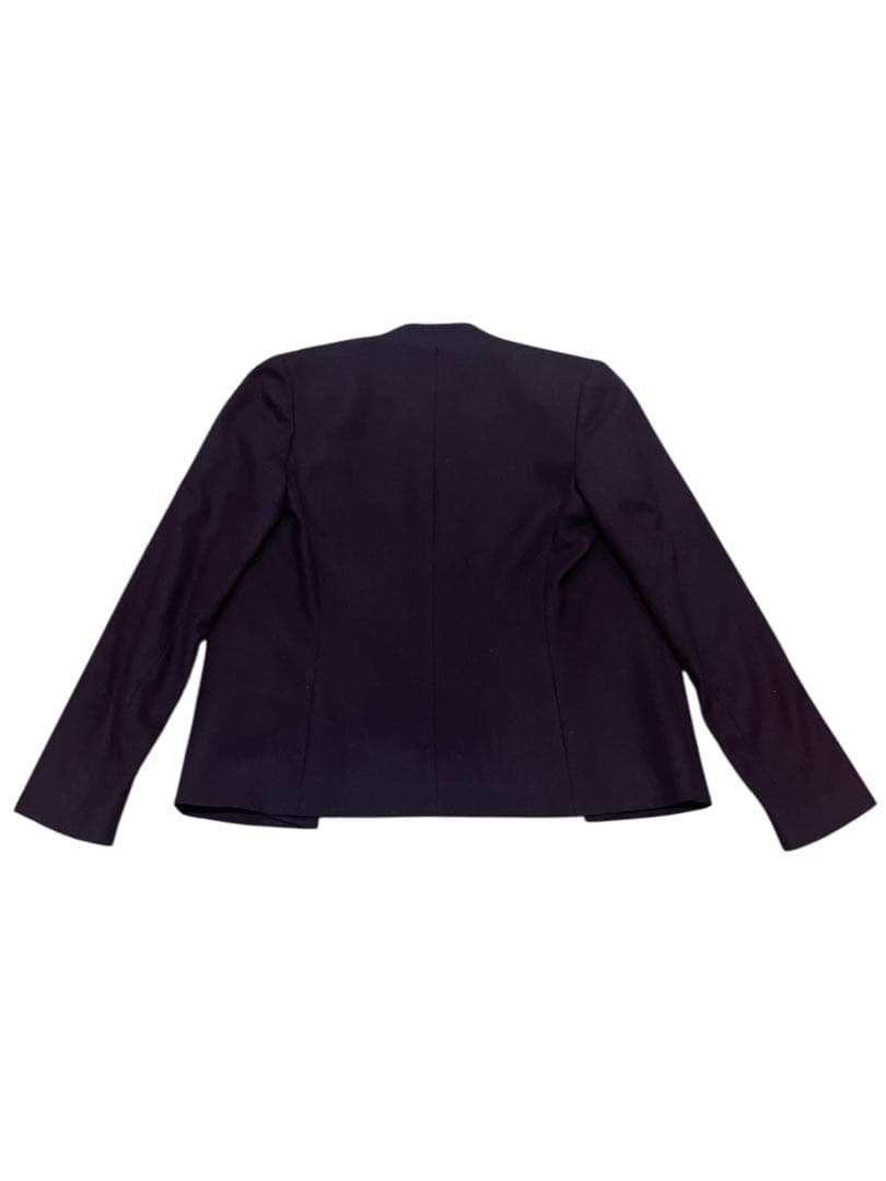 セオリーリュクス　ノーカラー セットアップ スーツ 卒業式　卒園式