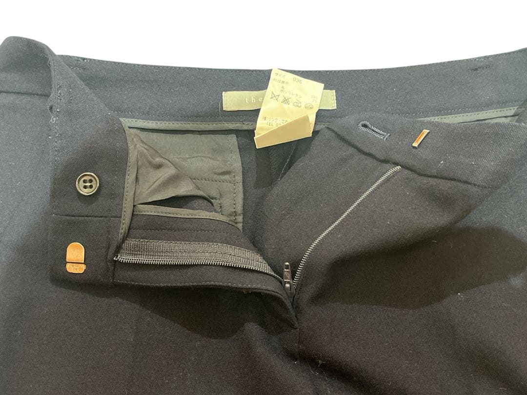 セオリーリュクス　ノーカラー セットアップ スーツ 卒業式　卒園式