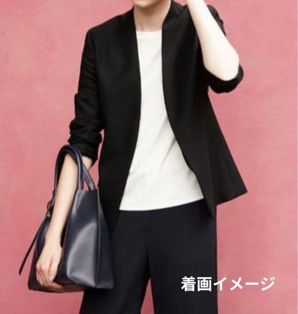 セオリーリュクス　ノーカラー セットアップ スーツ 卒業式　卒園式