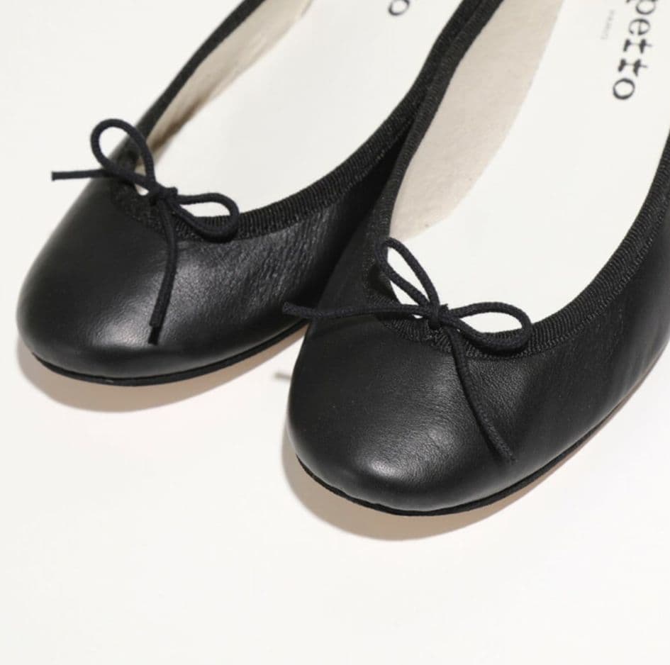 repettoバレエシューズ ブラック V511VE
