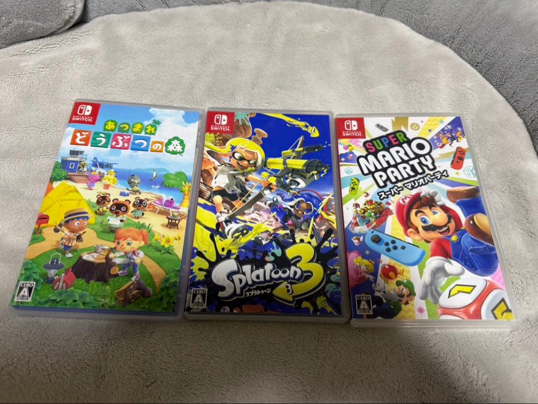 Nintendo Switch 本体＋ソフト3本